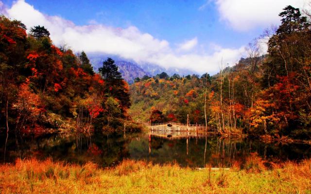 成都周邊2日秋季賞紅葉自駕游：二郎山喇叭河景區(qū)紅葉2日自駕游